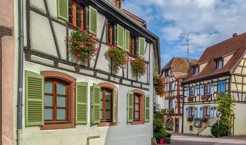 Club vacances Alsace Lorraine : villages fleuries