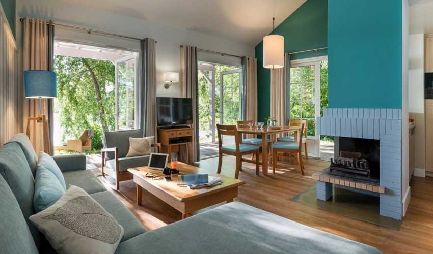 center parcs logement le lac d'airette france offre premium salon