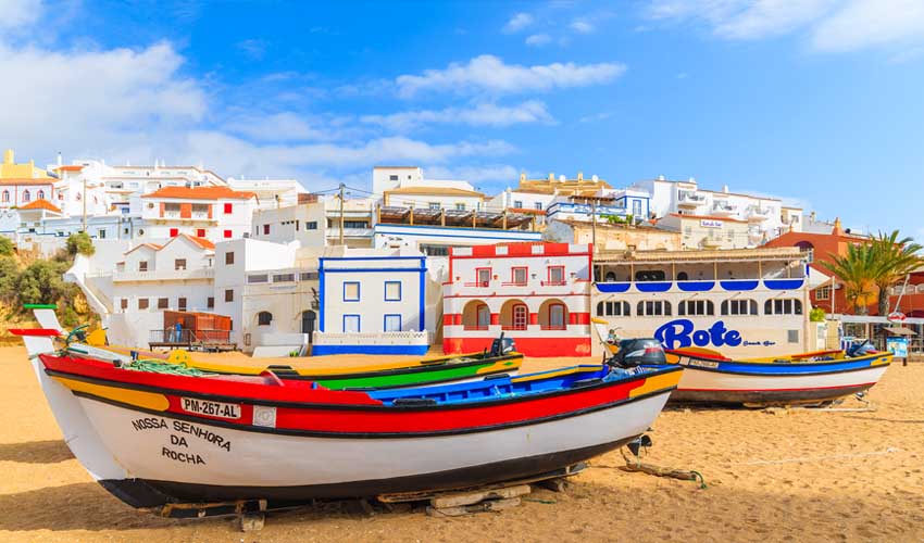 portugal a faire bateaux carvoeiro