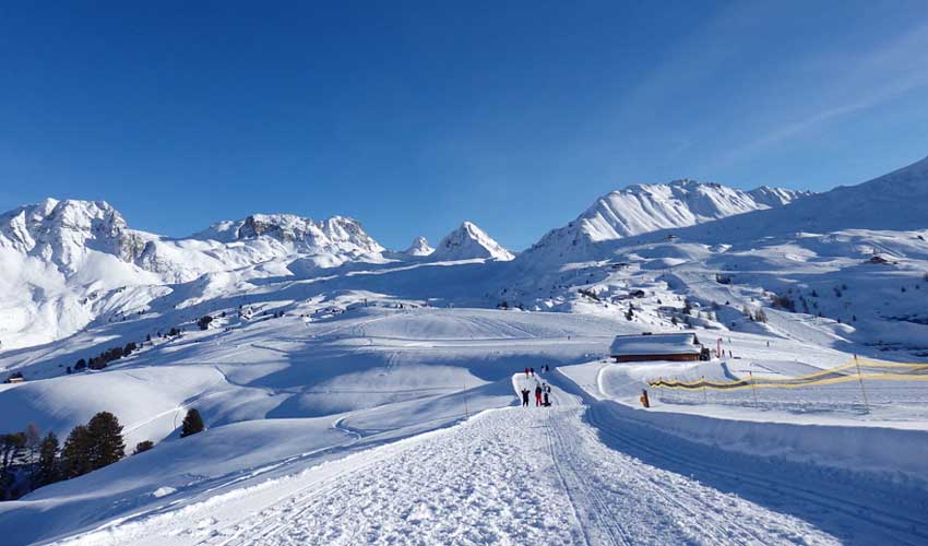 travelski ski debutants la plagne