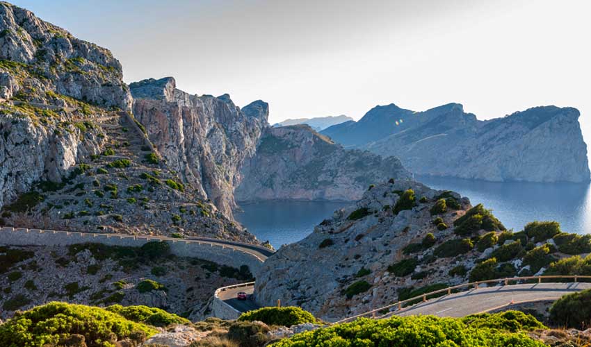 Sillonner la route du Cap de Formentor, à Majorque