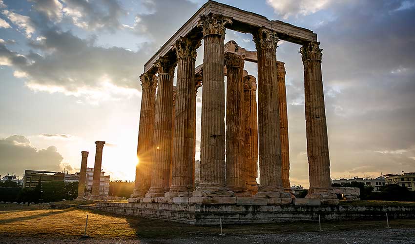 Admirer l’Olympiéion : le Temple de Zeus