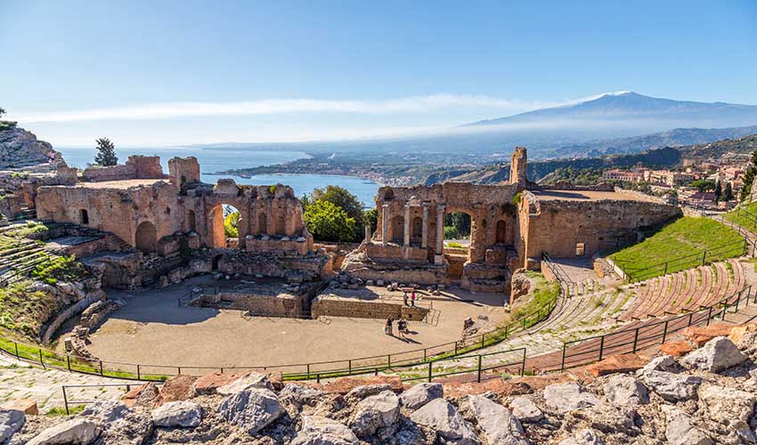 Arrêt immanquable en Sicile : Taormina