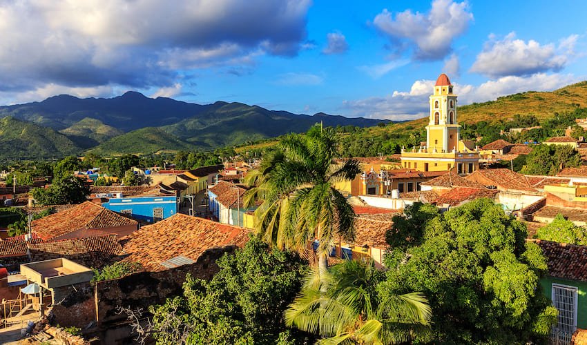Trinidad, la ville emblématique du sud de Cuba.