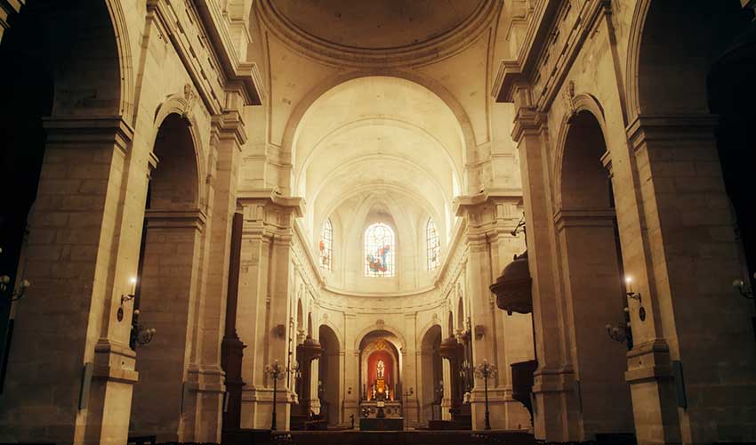 La cathédrale Saint-Louis de La Rochelle, place de Verdun 