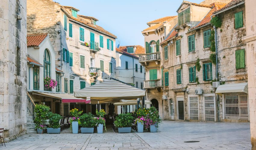 Vieile ville historique de Split.
