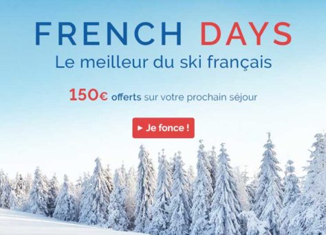 French Days Travelski : séjour au ski moins cher (-150€)