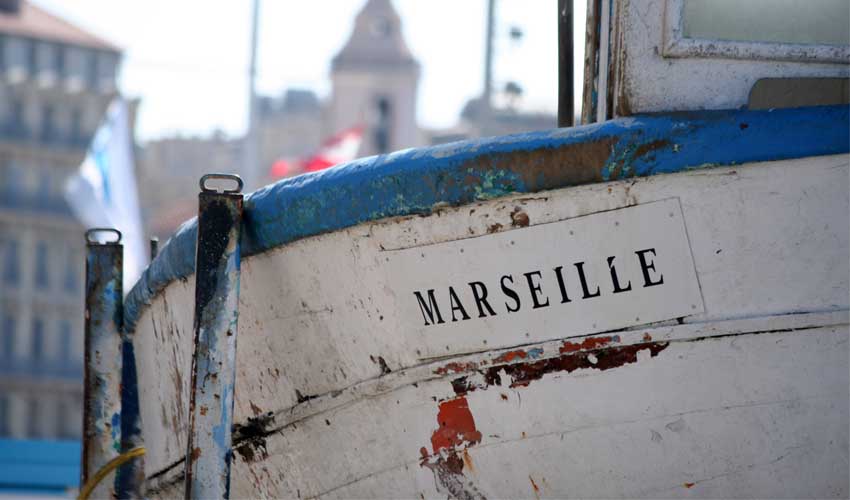 Bateau à Marseille