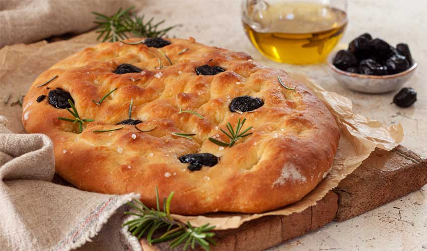 Le focaccia, pain traditionnel de Gênes