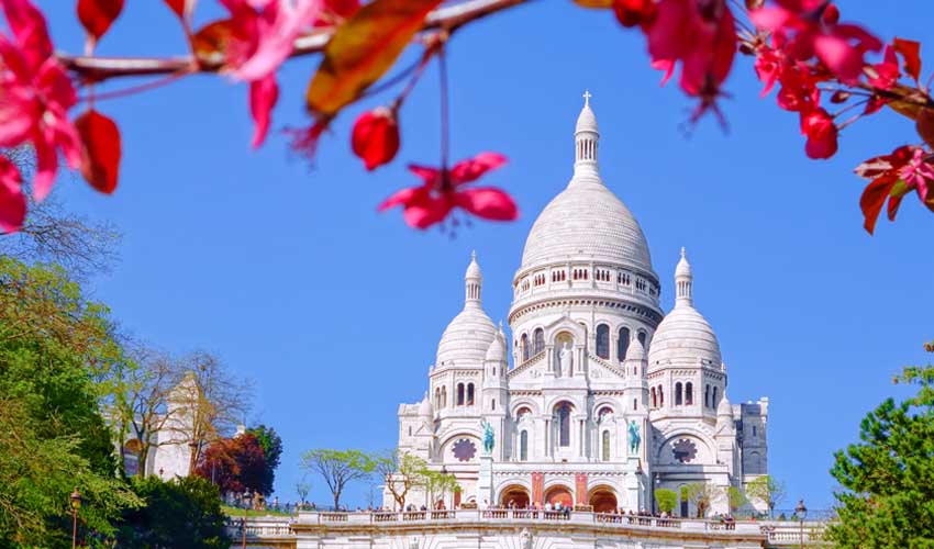 La basilique du Sacré cœur de Montmartre 