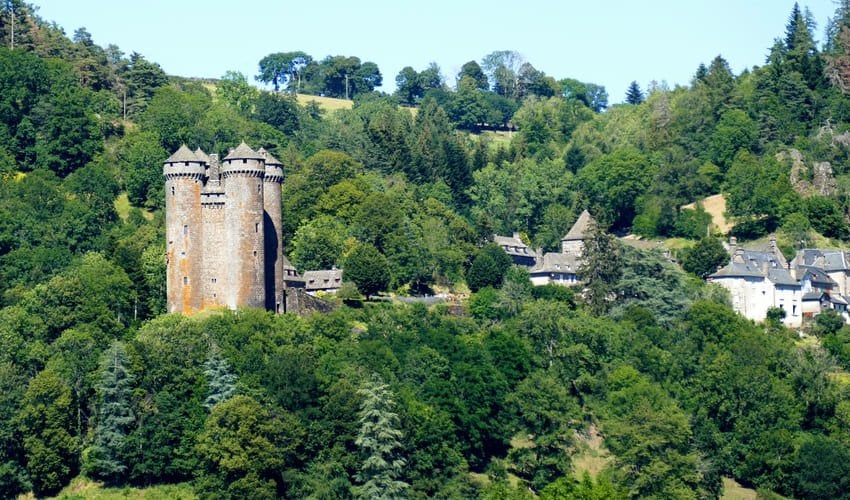 Le château d’Anjony, une forteresse de montagne.