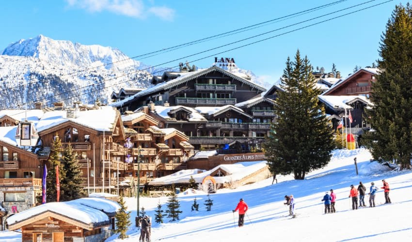 Faire du ski dans des stations réputées
