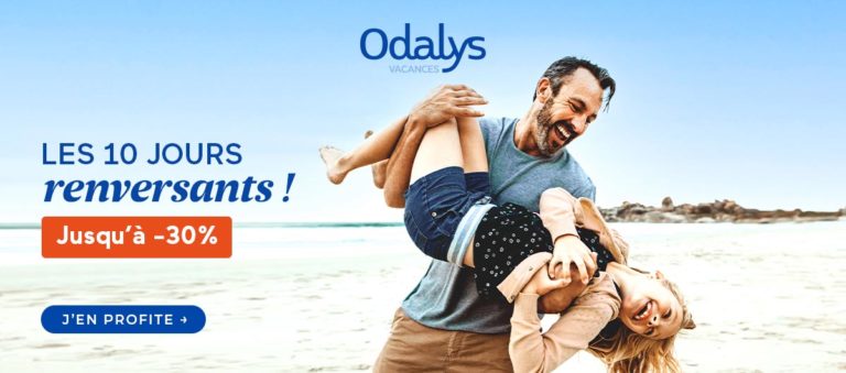 Promotions Odalys : -30% sur plus de 100 hébergements pendant 10 jours