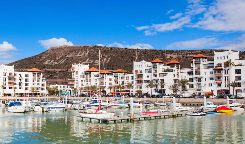 La Marina, le fleuron de la ville moderne d’Agadir