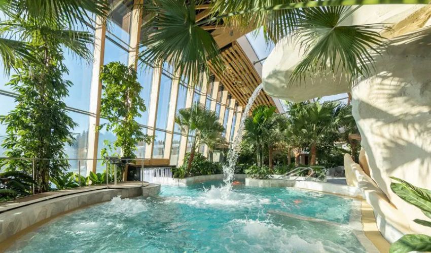 L'Aqua Mundo du domaine Center Parcs Les Trois forêts