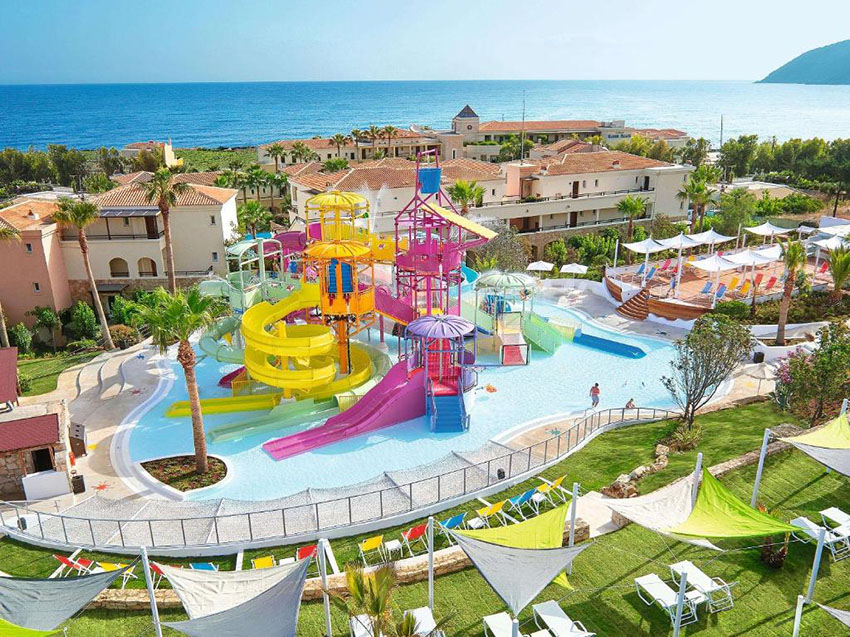 Aqua Park au Grecotel Marine Palace