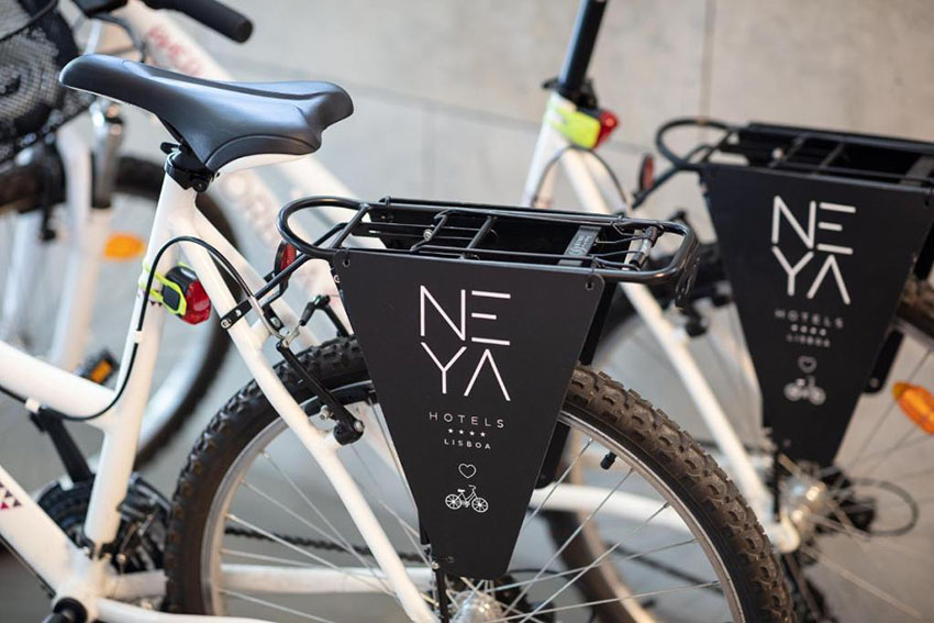 Prêt de vélo au Neya Lisboa Hôtel