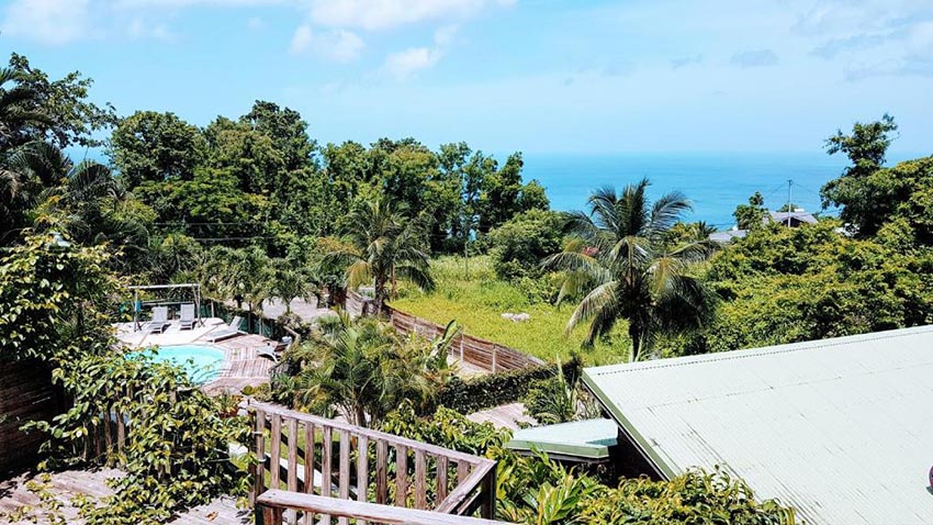 Vue du logement Bougainvillier Blanc 