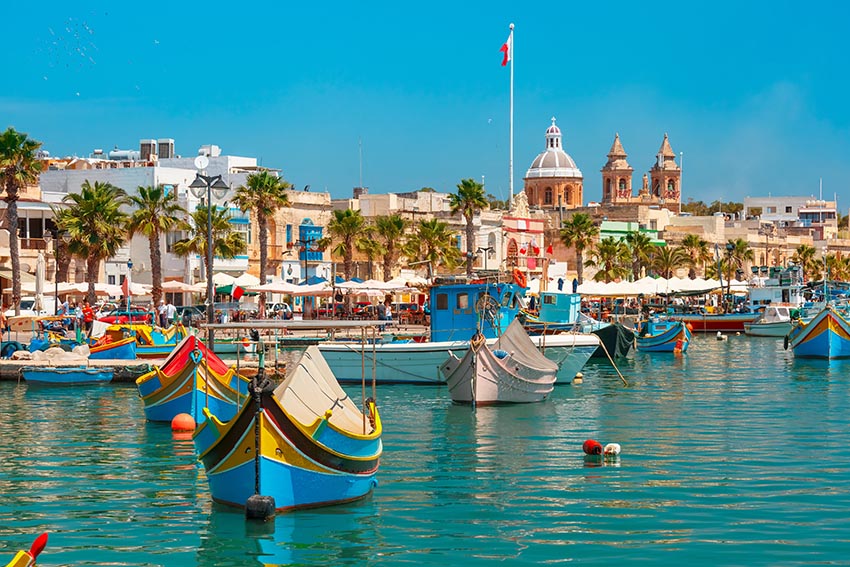 Bateaux à Malte