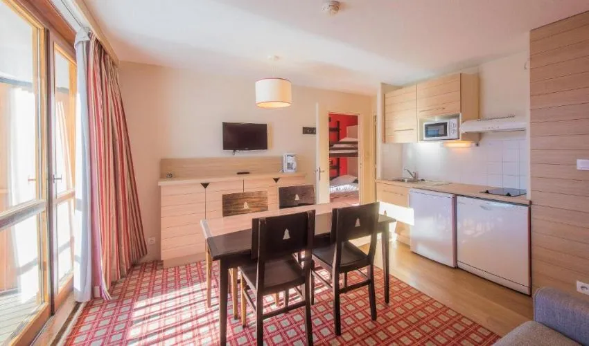 Le Roc Blanc : chambre jusqu'à 6 personnes