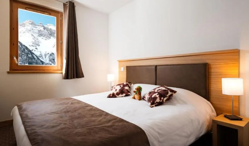 Les Hauts de la Vanoise : chambre jusqu'à 8 personnes