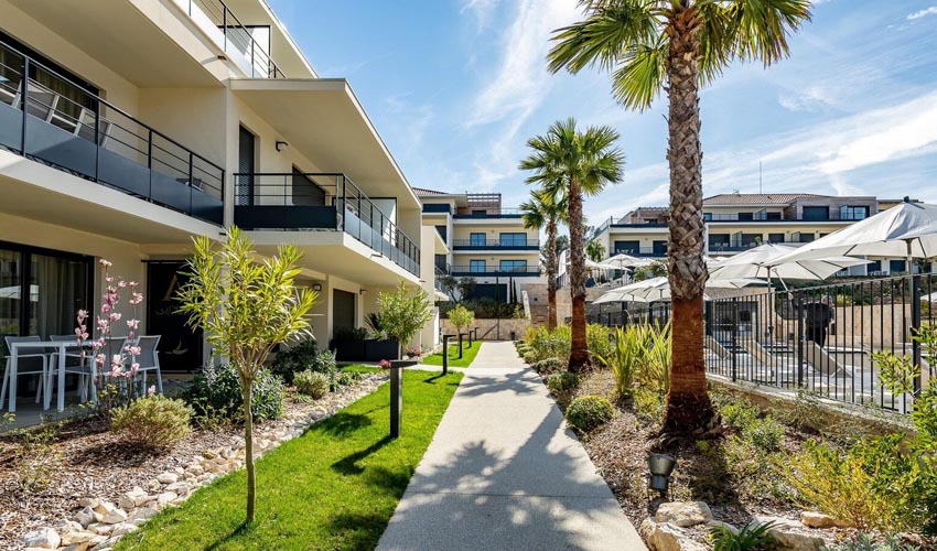 Terrasses au calme sur la Côte d'Azur