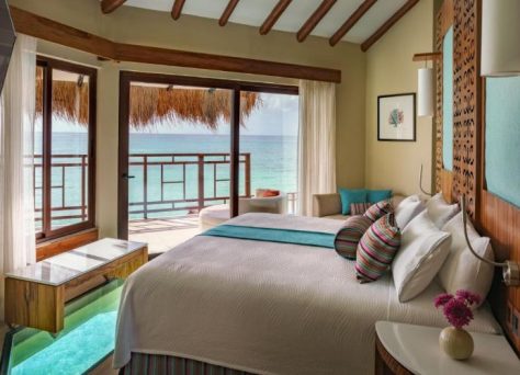 Palafitos Overwater Bungalows : chambre jusqu'à 2 personnes