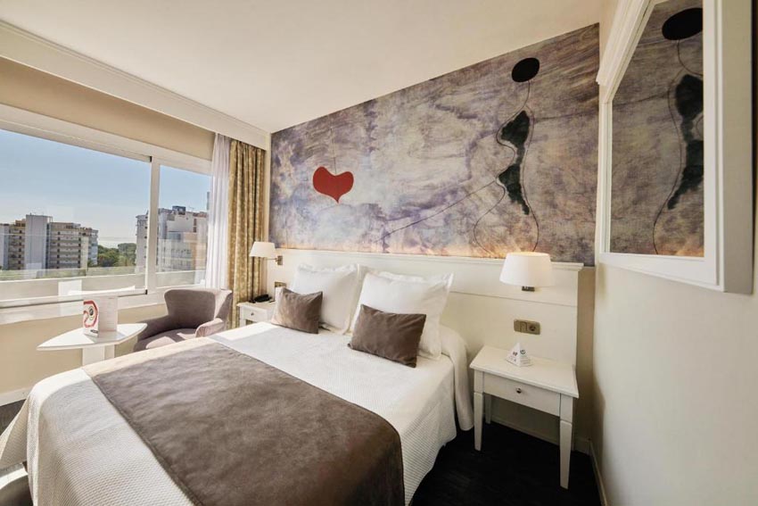 Chambre de l'hôtel Joan Miró Museum