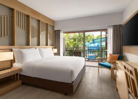 Courtyard by Marriott Phuket, Patong Beach Resort : chambre jusqu'à 3 personnes
