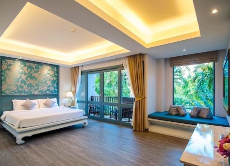 Duangjitt Resort : chambre jusqu'à 3 personnes