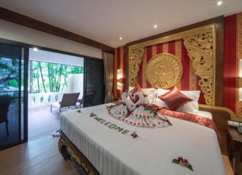 Kata Palm Resort & Spa : chambre jusqu'à 3 personnes