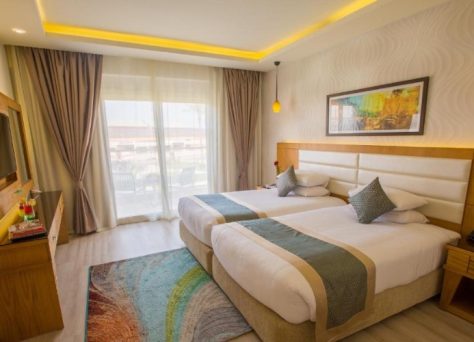 Pickalbatros Aqua Blu Sharm El Sheikh : chambre jusqu'à 4 personnes