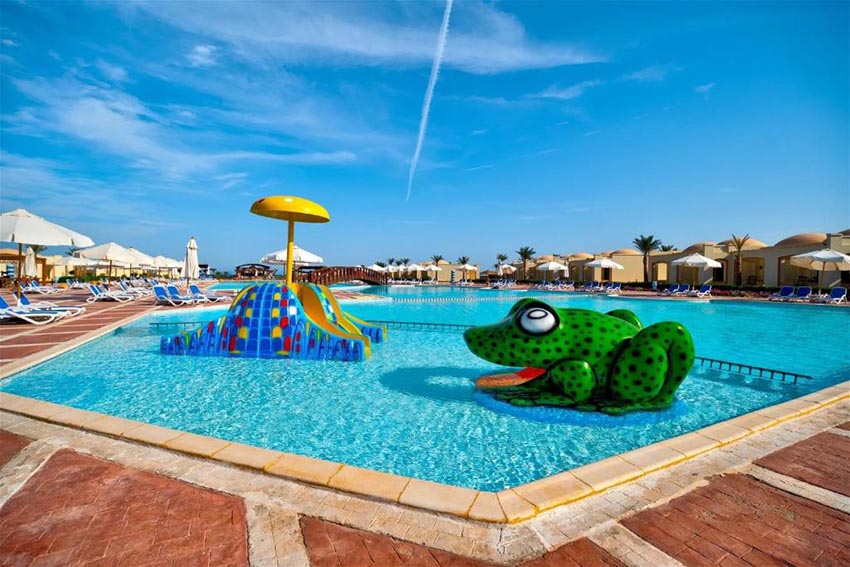 Amarina Queen Resort & Aqua Park Marsa Alam espace jeux d'eau enfants