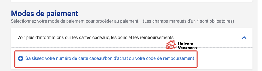 Capture d'écran du site Ryanair