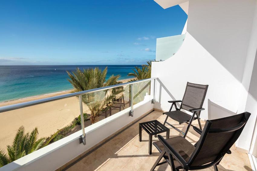 Hôtel Riu Palace Jandia avec chambre à balcon vue mer