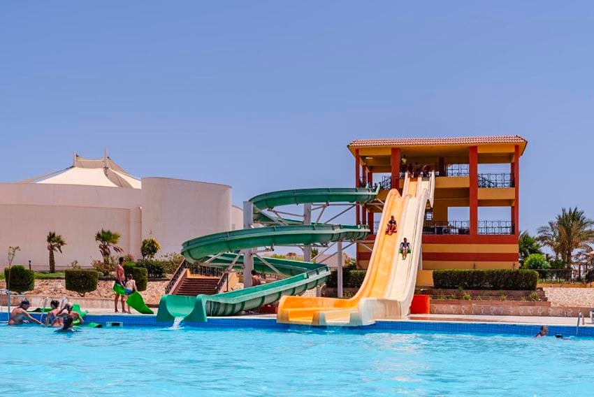 Malikia Resort Abu Dabbab toboggans aquatiques 