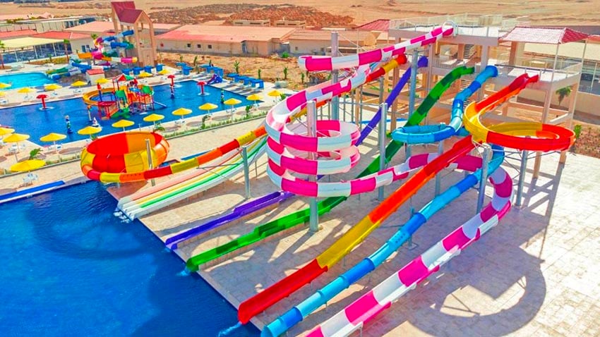 Pickalbatros Sea World Resort Marsa Alam zone toboggans aquatiques adultes