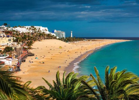 Plage de Morro del Jable à Fuerteventura