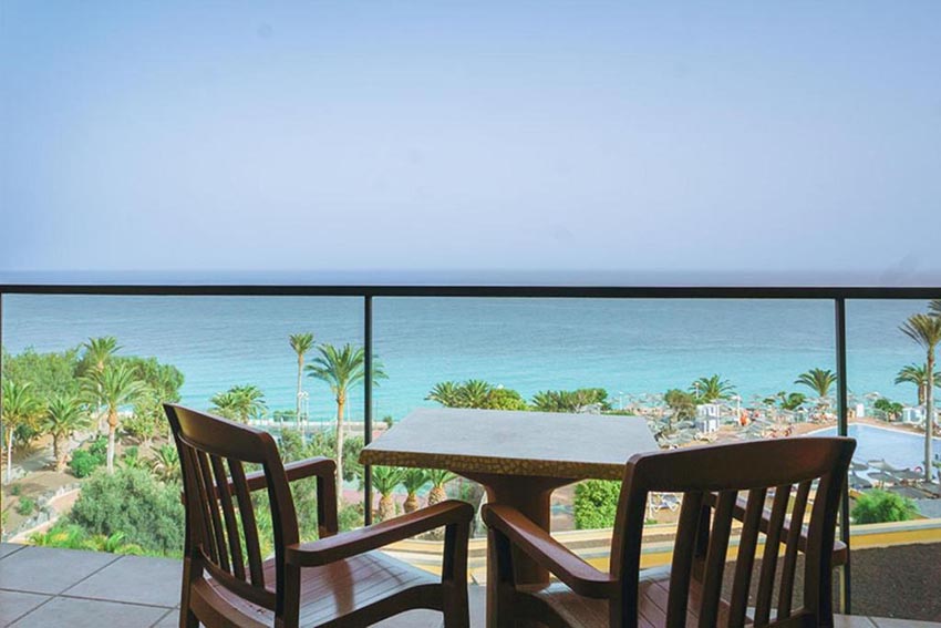 Hôtel SBH Paraiso Playa vue sur la mer depuis la chambre