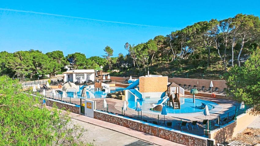 Hotel Fido Gardens vue sur l'espace aquatique