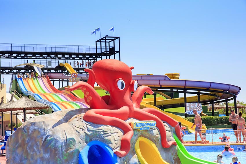 Hôtel Club Mac Alcúdia structures aquatiques pour les enfants 