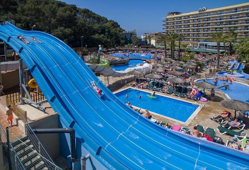 Rosamar Garden Resort grands toboggans aquatiques