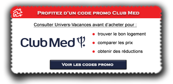 Code promo Club Med