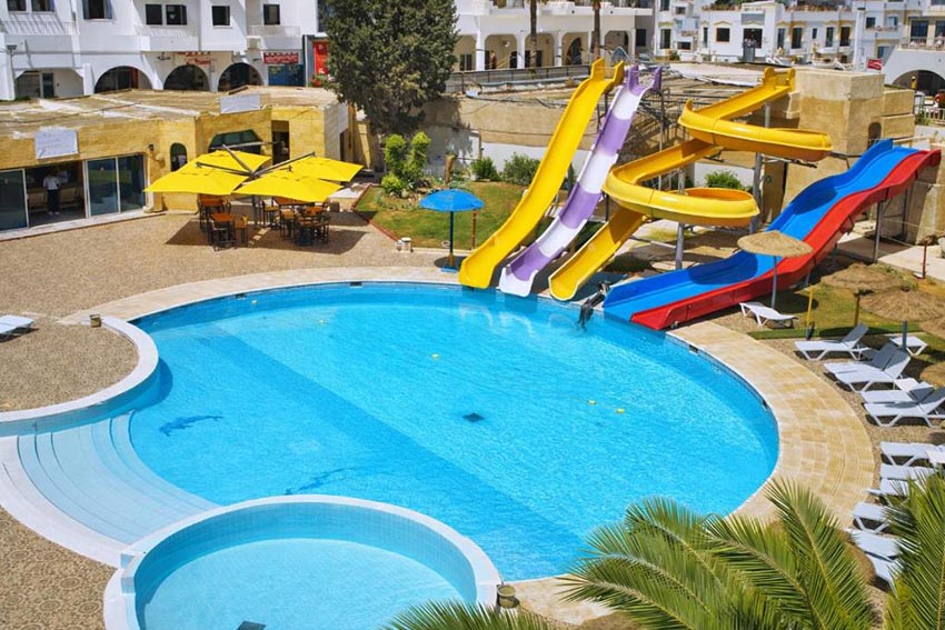 Hotel El Habib Monastir toboggans aquatiques