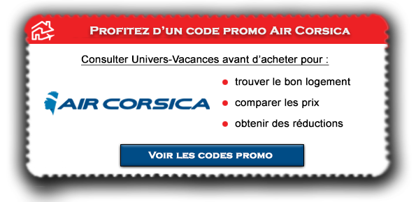 Code promo Air Corsica