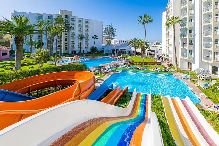 Framissima Kenzi Europa toboggans aquatiques colorés