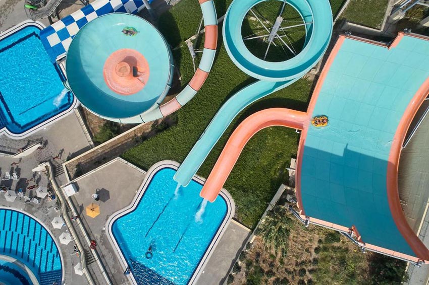 Hôtel SplashWorld Porto Bello Beach toboggans aquatiques