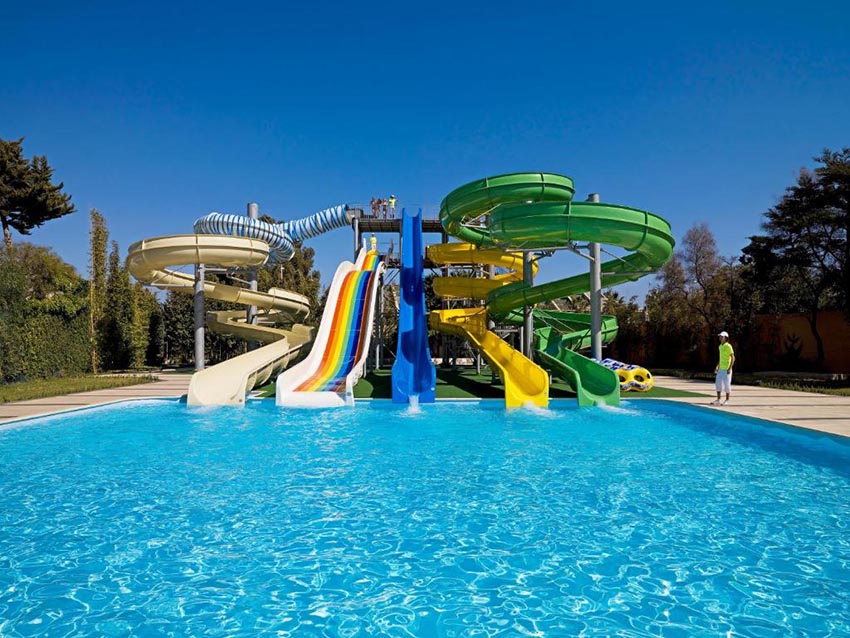 Amadil Ocean Club / Atlas Amadil Beach Aqua Sun toboggans aquatiques colorés