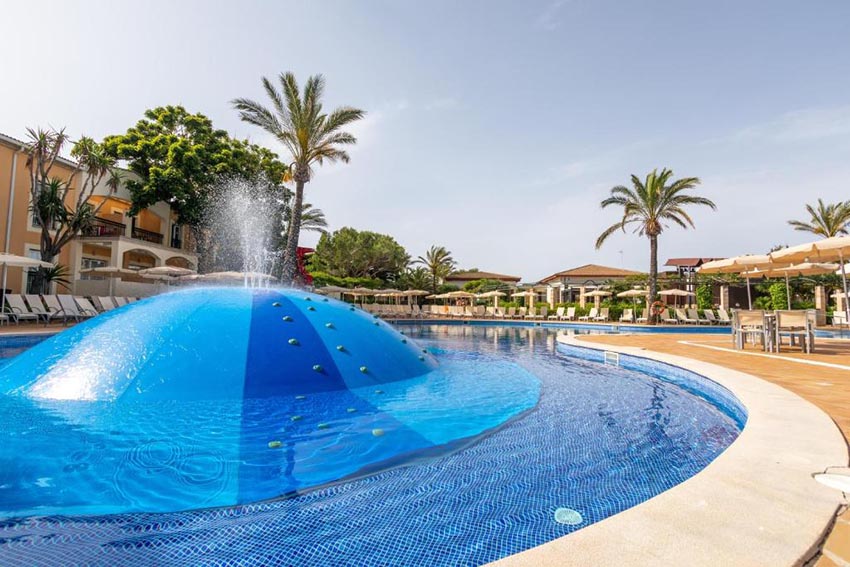 Zafiro Menorca infrastructure d'eau pour enfants