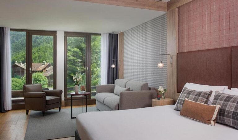Club vacances NH Collection Alagna Mirtillo Rosso chambre